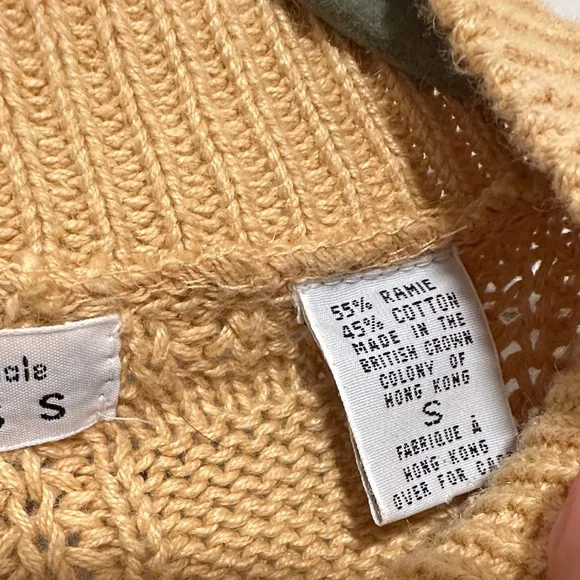 Compagnie Internationale Express Mustard Button-Up Cardigan - Picture 3 of 8